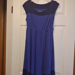 Blue Maternity Dress